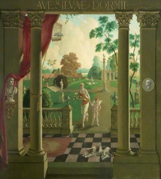 Ave Silvae Dornii Artwork by Rex Whistler