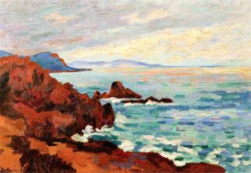 Sunset, Le Trayas-Agay Artwork by Armand Guillaumin
