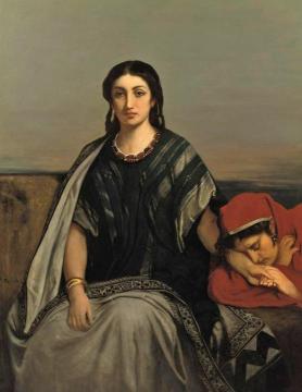 Jephta's daughter Artwork by Jean-François Portaels