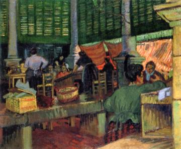 The Fish Market in Marseille Artwork by Raoul Dufy