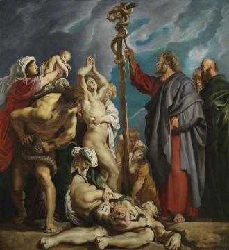 Moses and the Brazen Serpent Artwork by Peter Paul Rubens