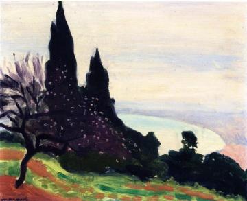 Mist on the Bay of Algiers Artwork by Albert Marquet