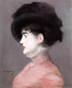 La Viennoise, Portrait of Irma Brunner Artwork by Edouard Manet