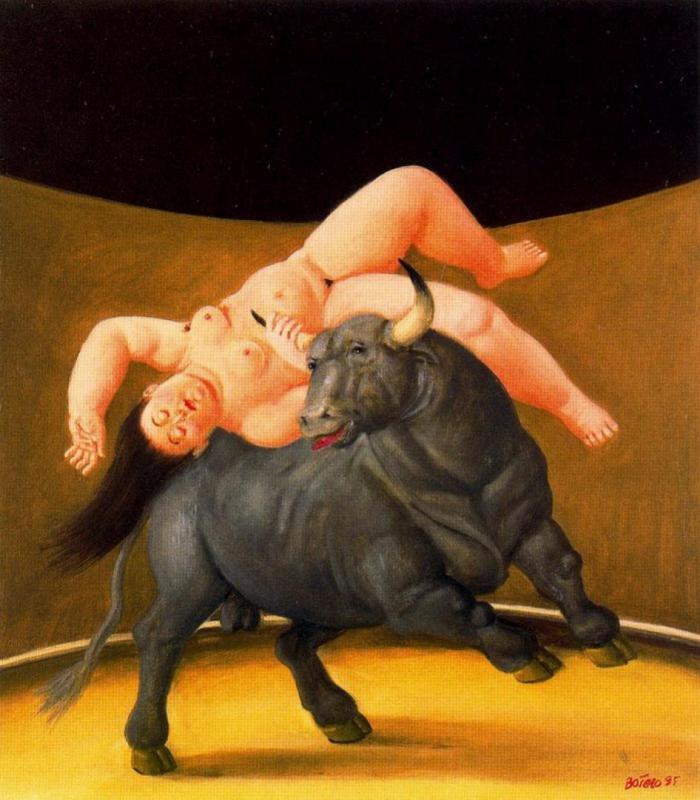 Rapto De Europa Artwork by Fernando Botero