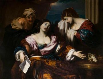 The Death of Sophonisba Artwork by Nicolas Regnier