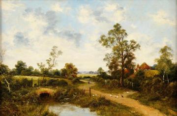 Summer Day Artwork by Octavius T. Clark