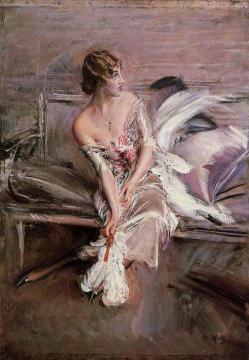 Portrait Of Gladys Deacon Artwork by Giovanni Boldini