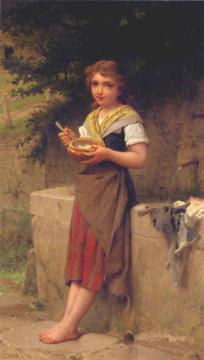 The Young Peasant Artwork by Emile Munier