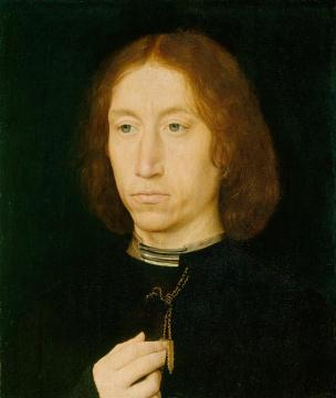 Portrait Of A Man Artwork by Hans Memling