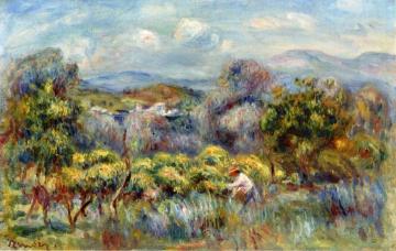 Orange Trees Artwork by Pierre Auguste Renoir