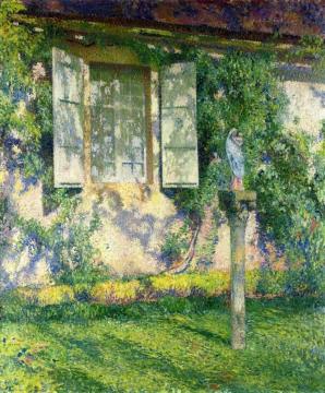 La façade de Marquayrol Artwork by Henri Martin