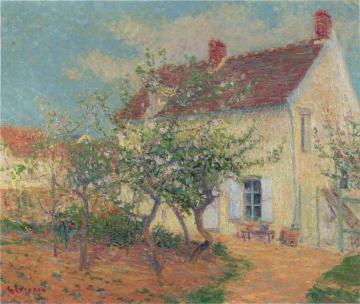 House in the Country Artwork by Gustave Loiseau