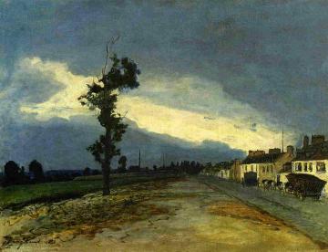 La Cote-Saint-Andre Artwork by Johan Berthold Jongkind