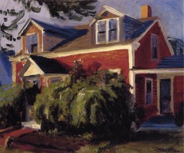 Our Red Cottage, Gloucester Artwork by John Sloan