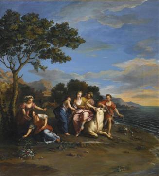 The Rape Of Europa Artwork by Louis de Boullogne the Younger