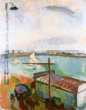 The Port of Le Havre Artwork by Raoul Dufy