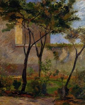 Corner of the Garden, rue Carcel Artwork by Paul Gauguin