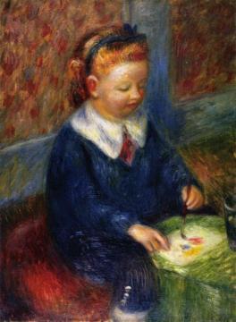 Lenna Painting Artwork by William James Glackens