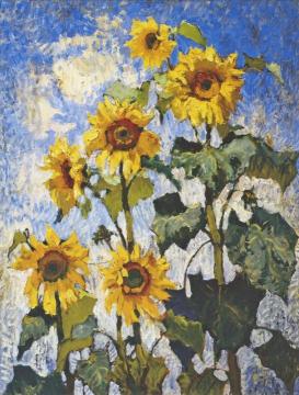 Sunflowers Artwork by Konstantin Gorbatov