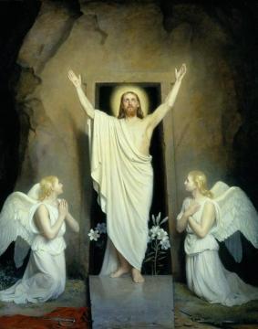 The Resurrection (Opstandelsen) Artwork by Carl Heinrich Bloch