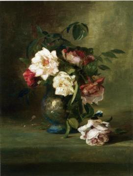 Still Life Of Flowers Artwork by Charles Ethan Porter