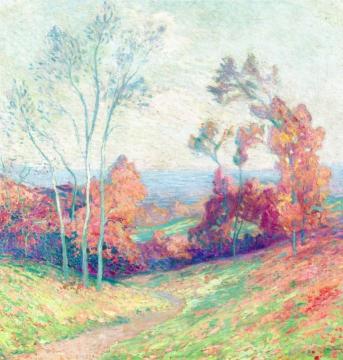 By the Sea in Brittany Artwork by Paul Madeline