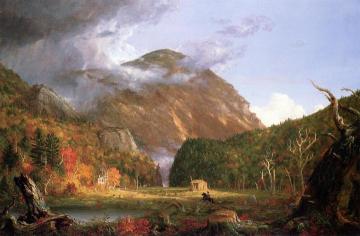 The Notch Of The White Mountains Artwork by Charles De Wolf Brownell