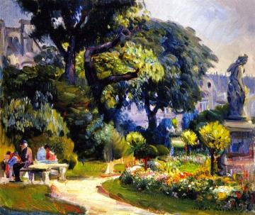 Tuileries, Paris Artwork by Joseph Kleitsch