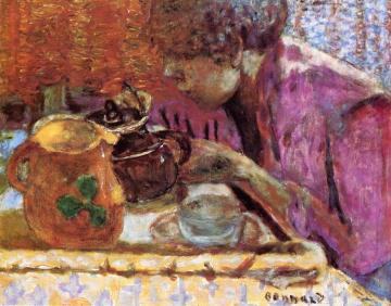Breakfast Artwork by Pierre Bonnard