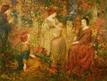 The Child Artwork by Thomas Edwin Mostyn