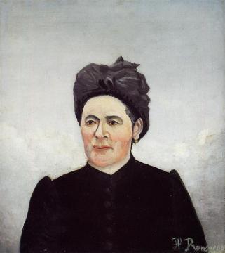 Portrait of a Woman Artwork by Henri Rousseau