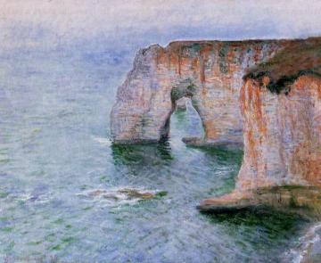 The Manneport Seen From The East Artwork by Claude Oscar Monet