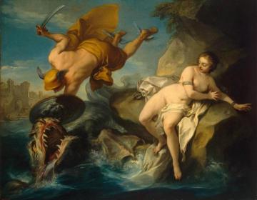Perseus and Andromeda Artwork by Carle van Loo