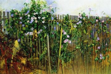 Morning Glories Artwork by Amanda Petronella Austin