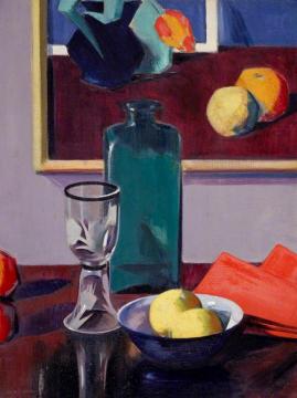The Green Bottle Artwork by Francis Campbell Boileau Cadell
