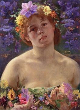 Flora Artwork by Lovis Corinth