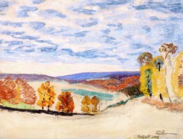 Crozant Landscape Artwork by Armand Guillaumin