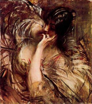 The Bouse of Voile Artwork by Giovanni Boldini