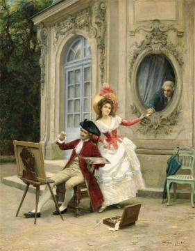 The Love Letter Artwork by Jules Girardet