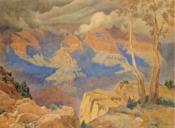 Grand Canyon Artwork by Gunnar Widforss