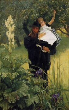 The Widower Artwork by James Tissot