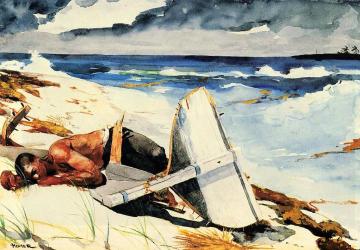 After the Hurricane Artwork by Winslow Homer
