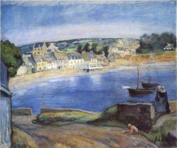 Landscape of Brittany in Miget Artwork by Henri Lebasque