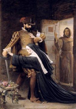 Mercy: St Bartholomew's Day, 1572 Artwork by Sir John Everett Millais