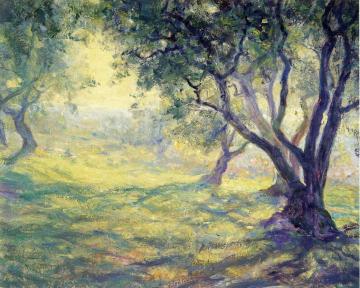 Provincial Olive Grove Artwork by Guy Orlando Rose