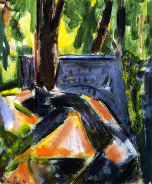 Buckley's Bridge Artwork by Alfred Henry Maurer