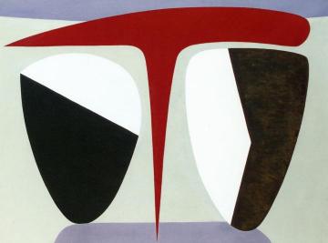 Two Heads Iii Artwork by Wolfgang Paalen