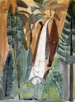 Yosemite Falls Artwork by William Zorach