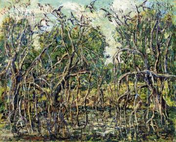 Florida Mangroves Artwork by Ernest Lawson