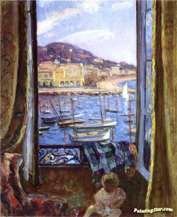 The Quay at St Pierre in Cannes Artwork by Henri Lebasque